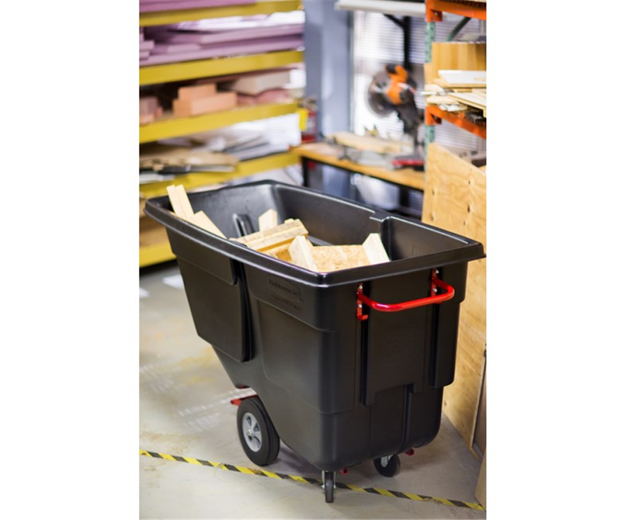 Rubbermaid Utility-Duty Rotomolded Tilt Truck (72.35 in. x 33.5 in. x 43.75 in., 1/Case)